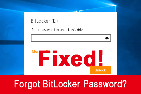 Forgot BitLocker Password? Recover or Unlock the Drive in Windows