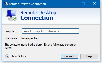 click connect