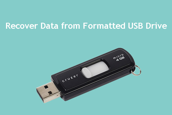 How to Recover Data from Formatted USB Flash Drive on Windows