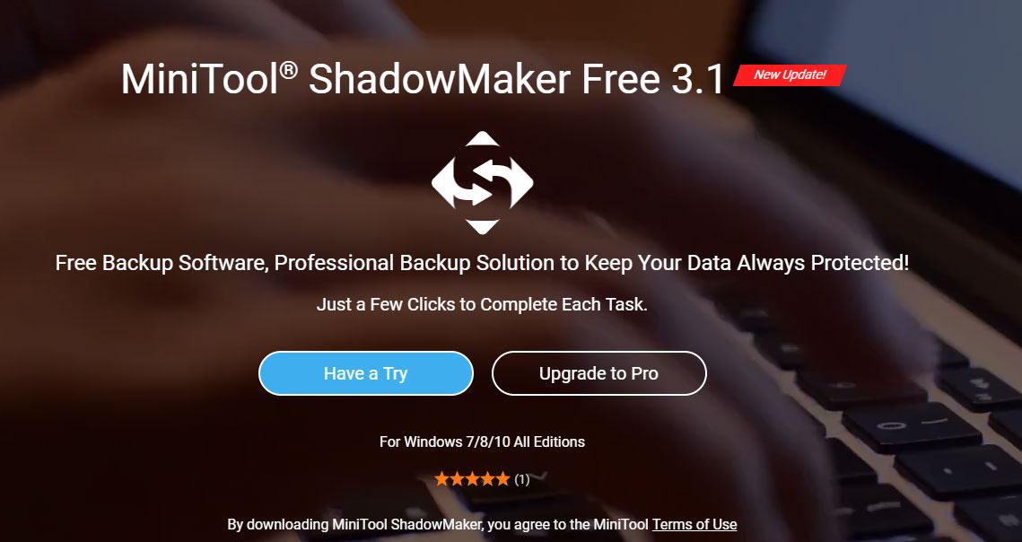 MiniTool ShadowMaker Free