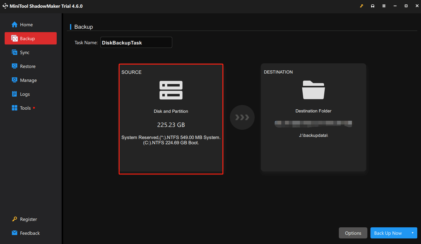 the SOURCE module