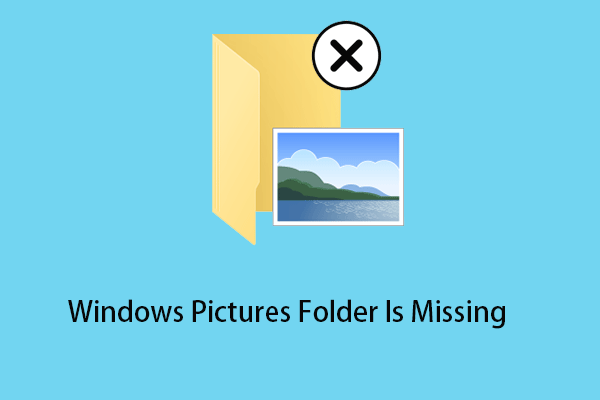 Dossier Images Windows manquant | Comment le restaurer