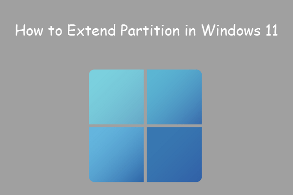 Extend Partition When Extend Volume Is Greyed Out in Windows 11