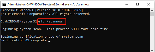 run System File Checker
