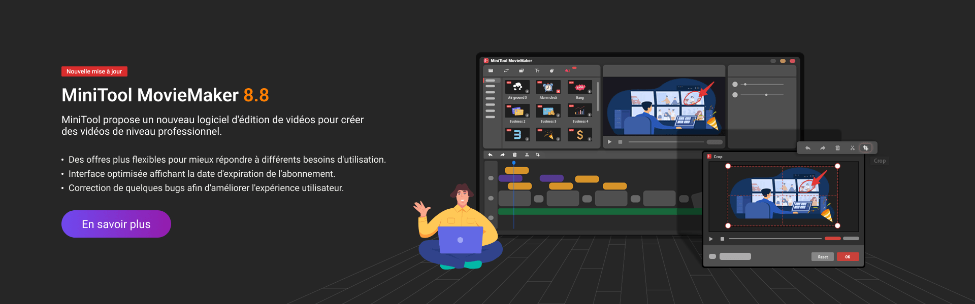 MiniTool MovieMaker New Update