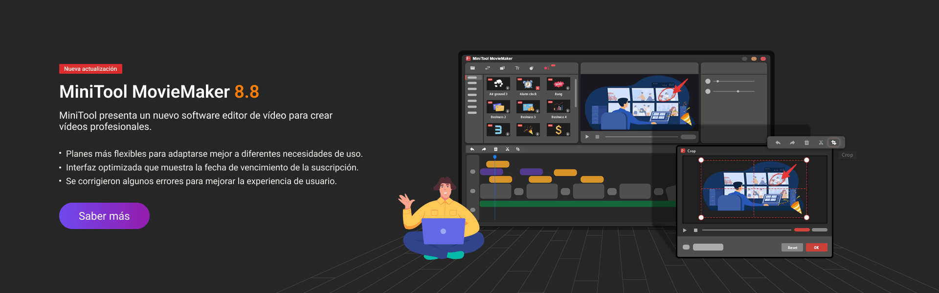 MiniTool MovieMaker New Update
