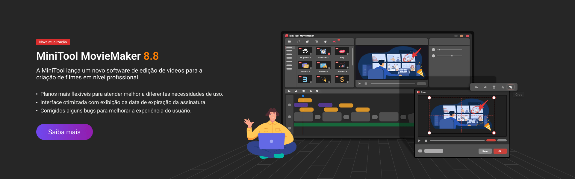 MiniTool MovieMaker New Update