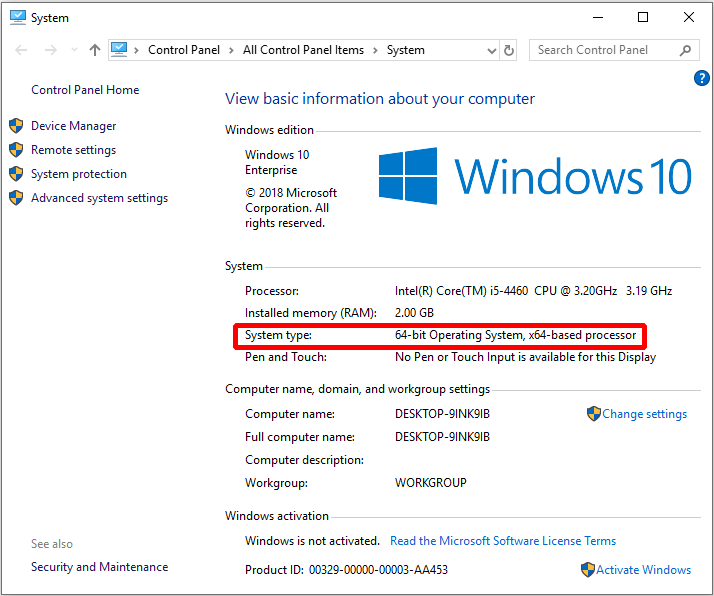 check the Windows version by This PC