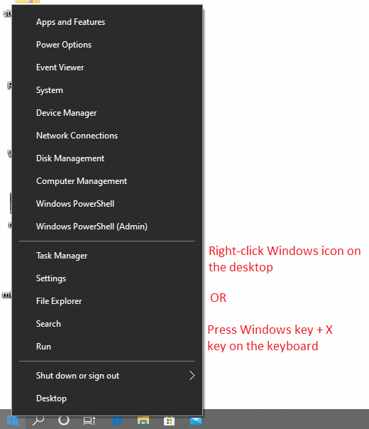 choose Programs and Features