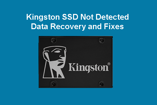 Le SSD Kingston n&rsquo;est pas détecté: dépannage et récupération des données