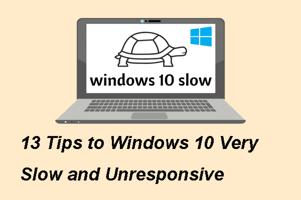 13 conseils pour Windows 11/Windows 10 très lent et non réactif
